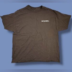 Travis Scott ASTRONOMICAL MERCH - BROWN TEE SICKO EVENT Size XL